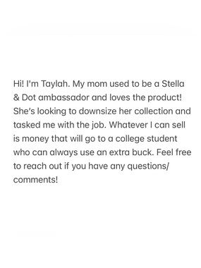 Meet your Posher, Taylah